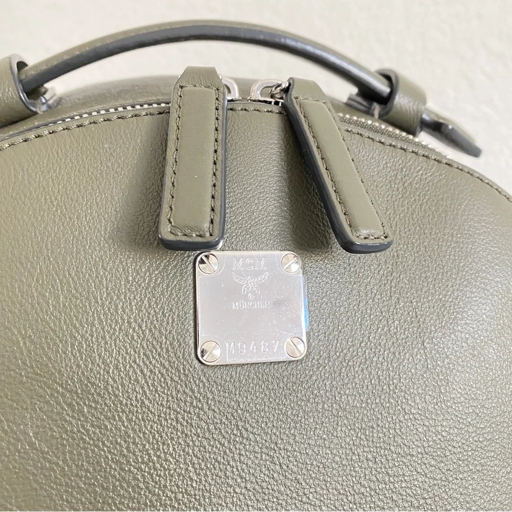 MCM genuine leather