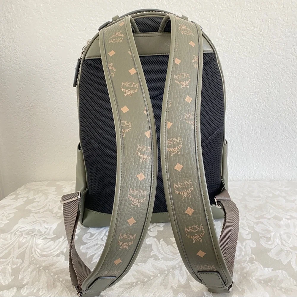 MCM genuine leather