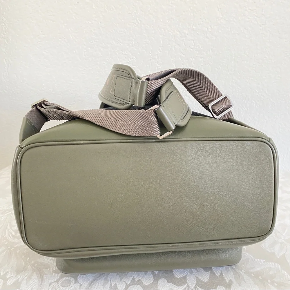 MCM genuine leather
