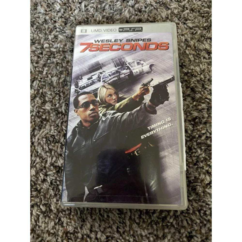 7‎ Seconds Umd Video PSP Wesley Snipes Tested Working
