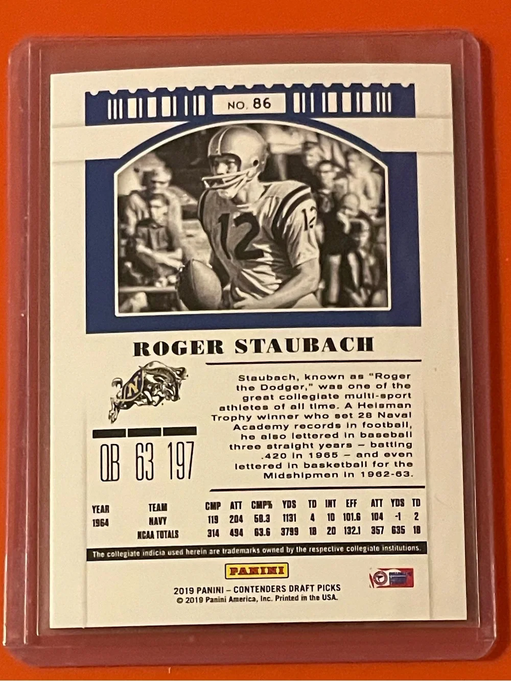 Panini great ungraded