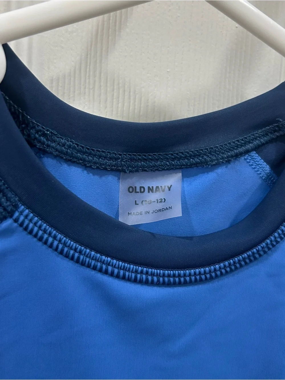 Old Navy lightweight rash
