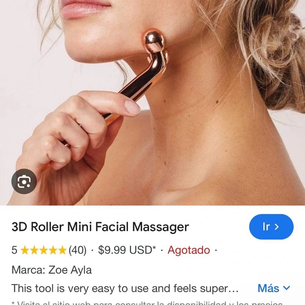 Zoe Ayla Rose Gold Facial‎ Massager