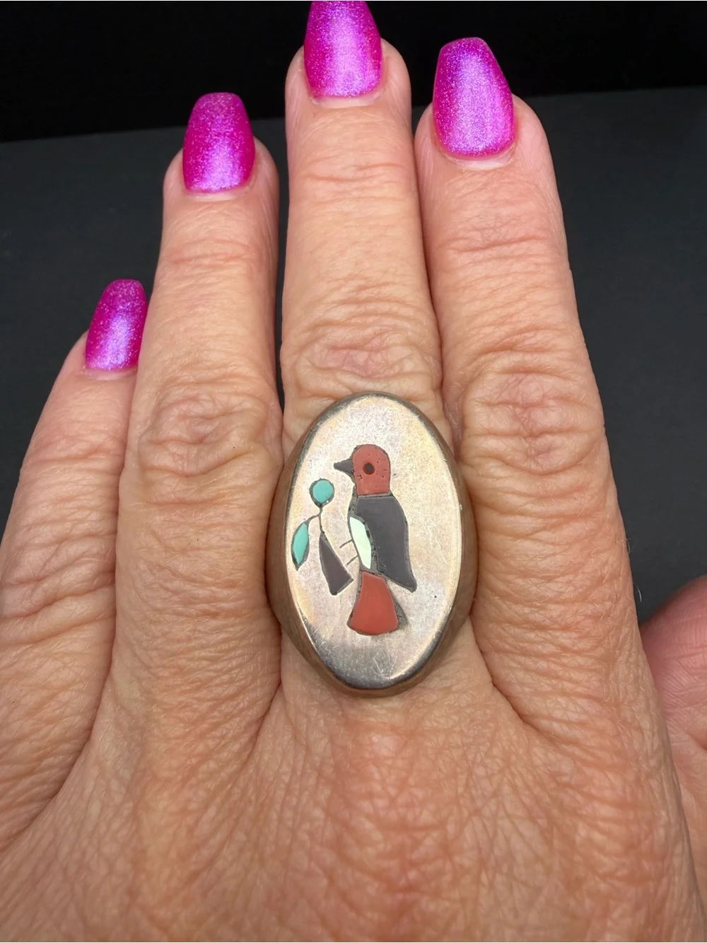 Zuni vintage bird