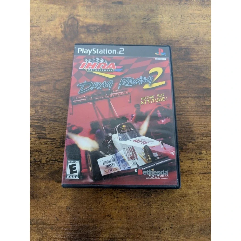 IHRA Drag Racing 2 -‎ Sony Playstation 2 PS2 Tested Authentic CIB