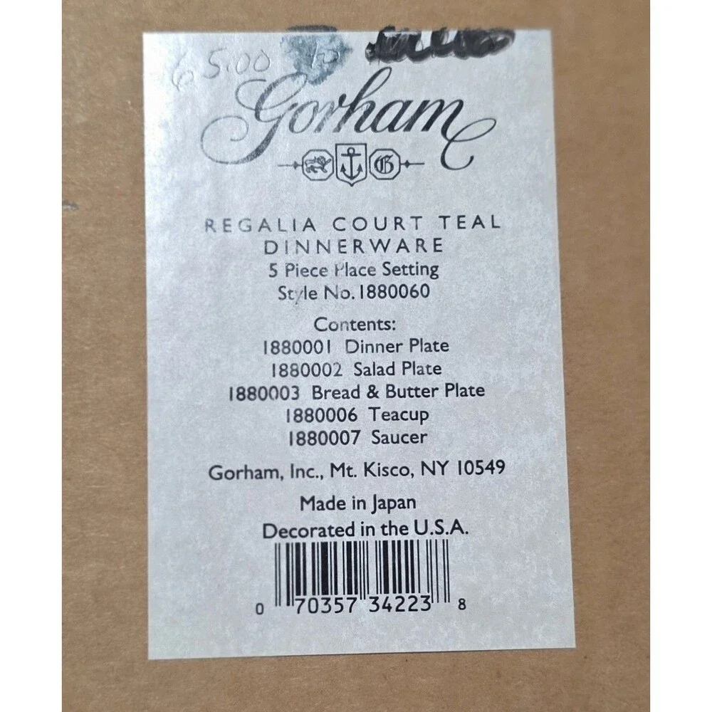 Gorham fine china