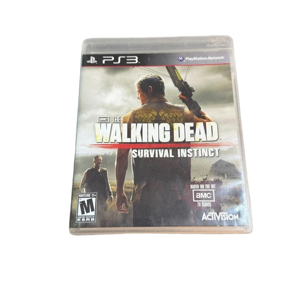 The Walking Dead Survival Instinct Sony PlayStation 3‎ PS3 Activision 2013 Daryl