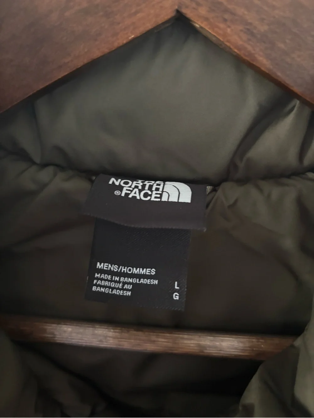 The North Face insulated quilted