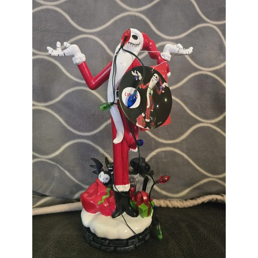 Disney The‎ Nightmare Before Christmas Jack Skellington Light-Up Statue Holiday
