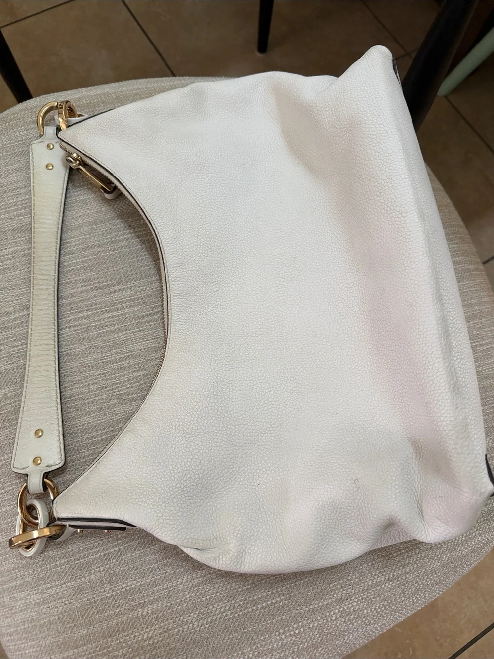 Michael Kors pebbled leather