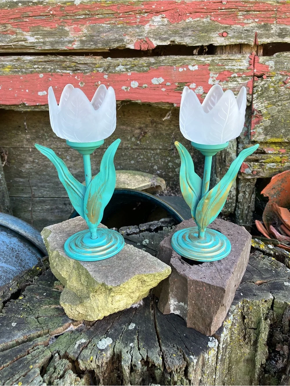 Vintage charming turquoise