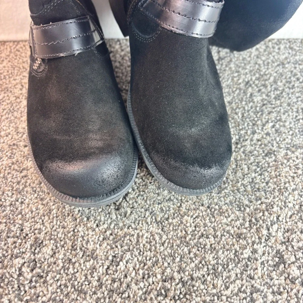 Earth Origins black suede