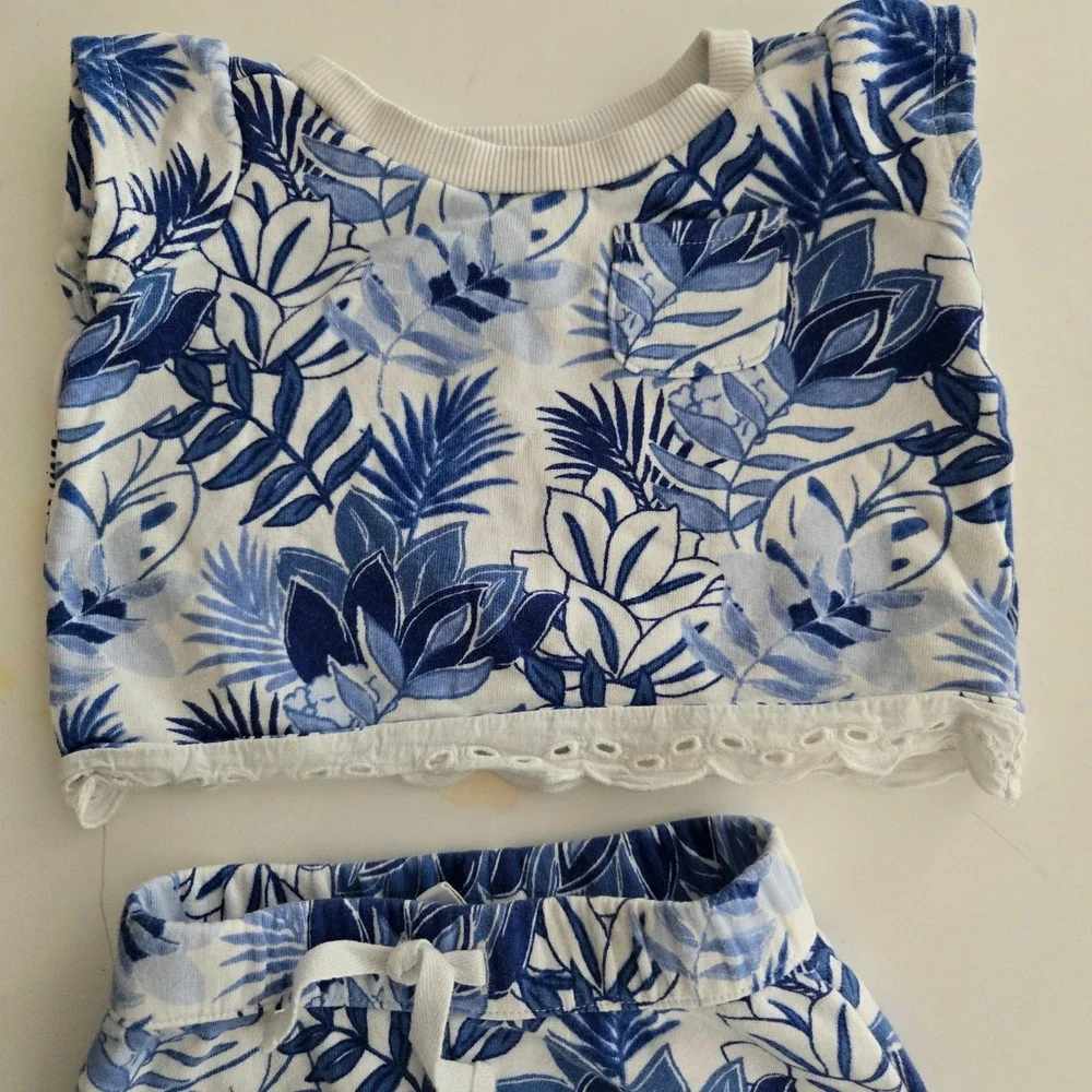 Janie and Jack tropical floral