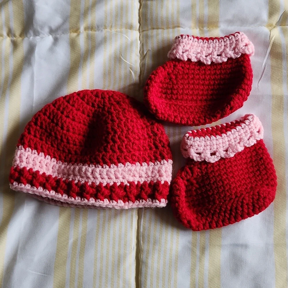 Hand Crafted made red