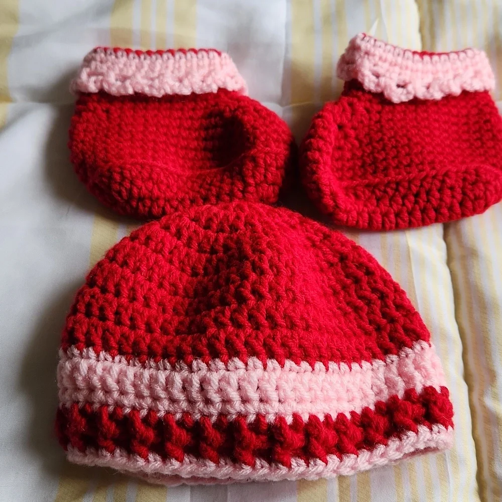 Hand Crafted made red