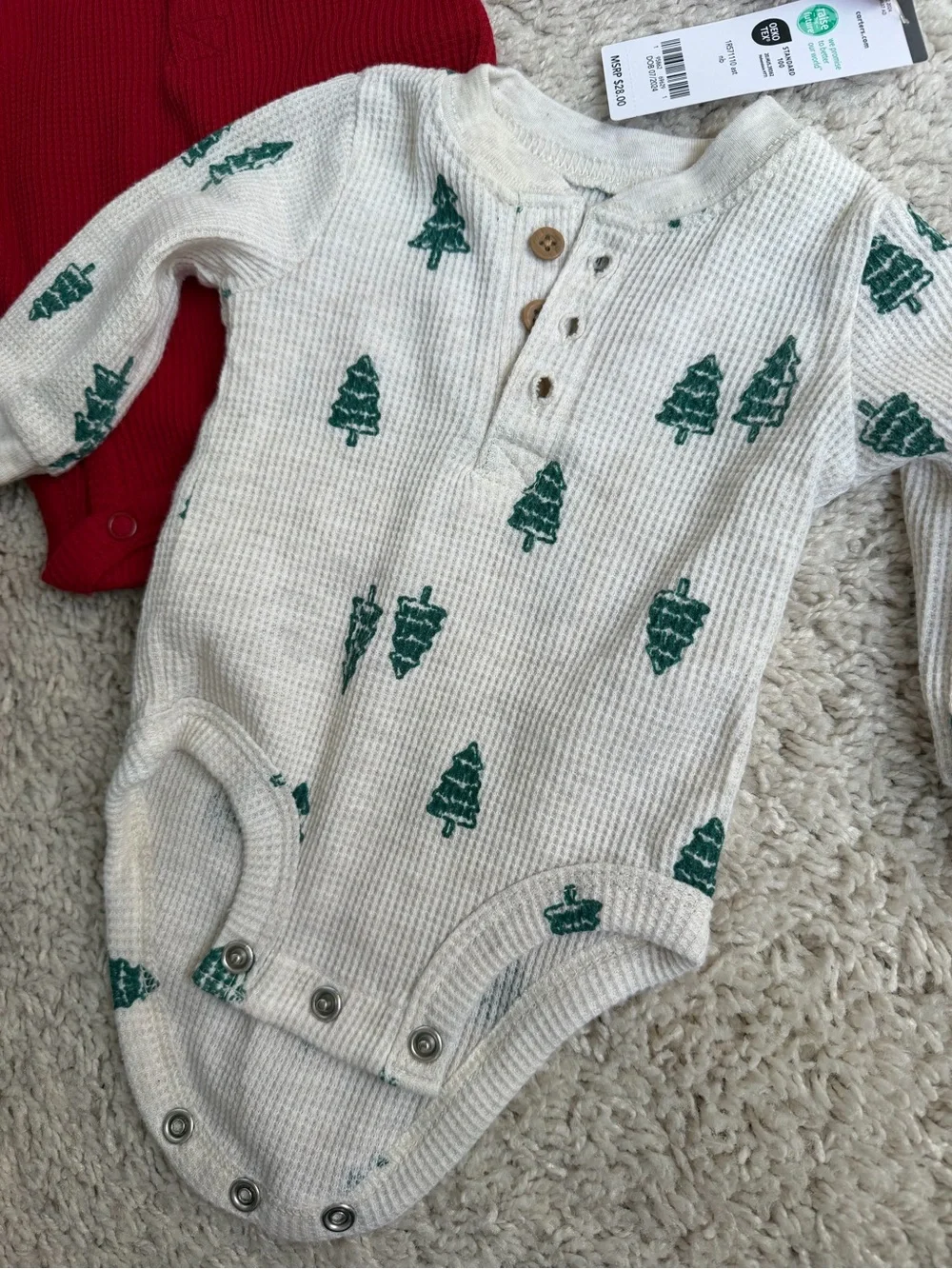 Carters tag attached