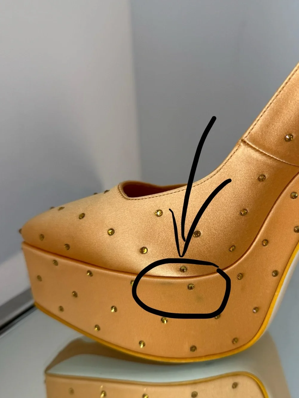 Jimmy Choo shoes are