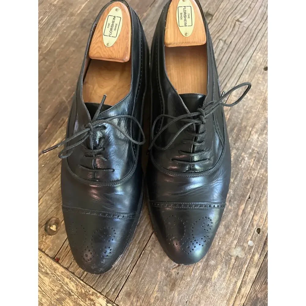 Bally black leather