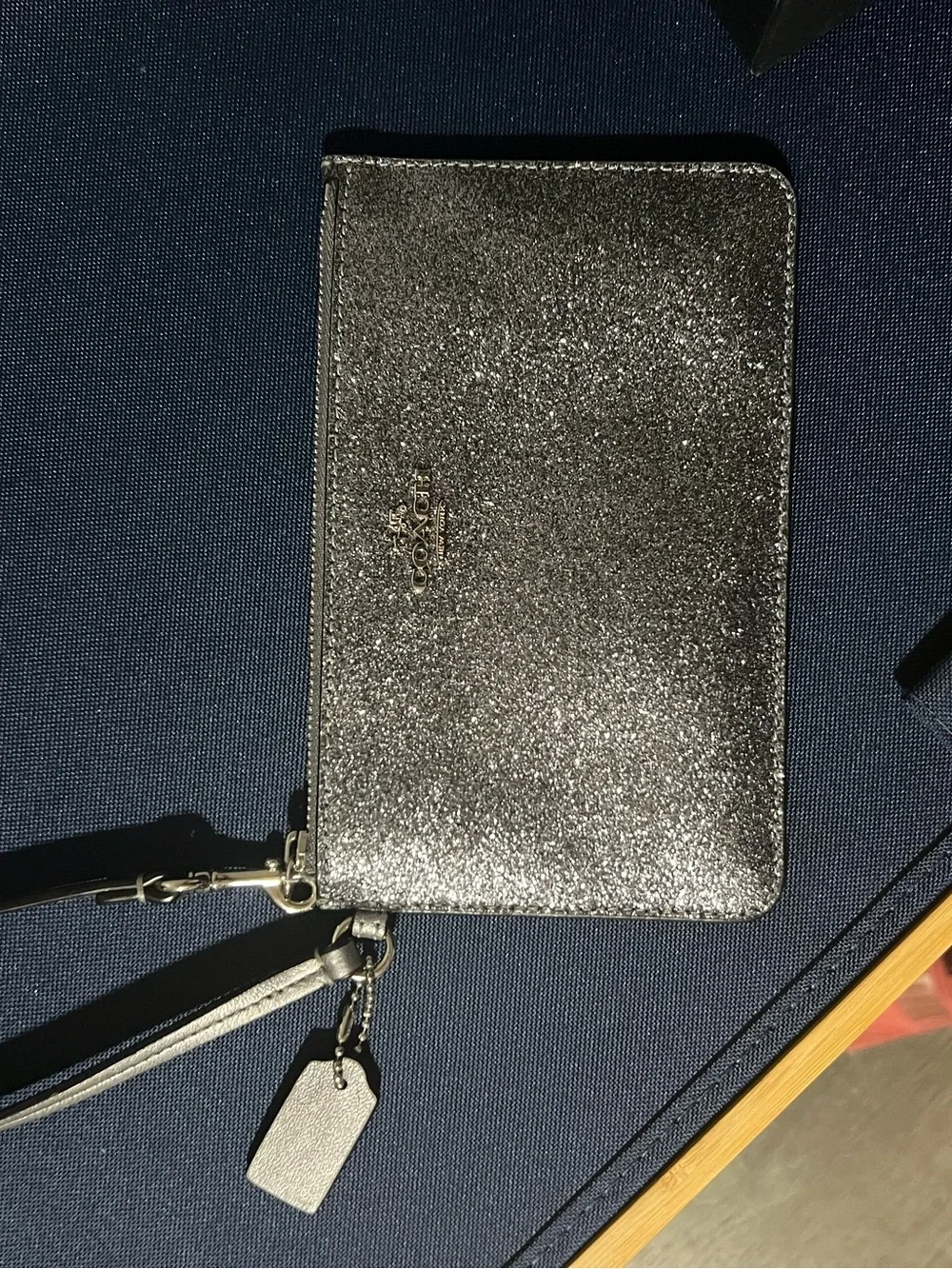 Coach wristlet sparkling