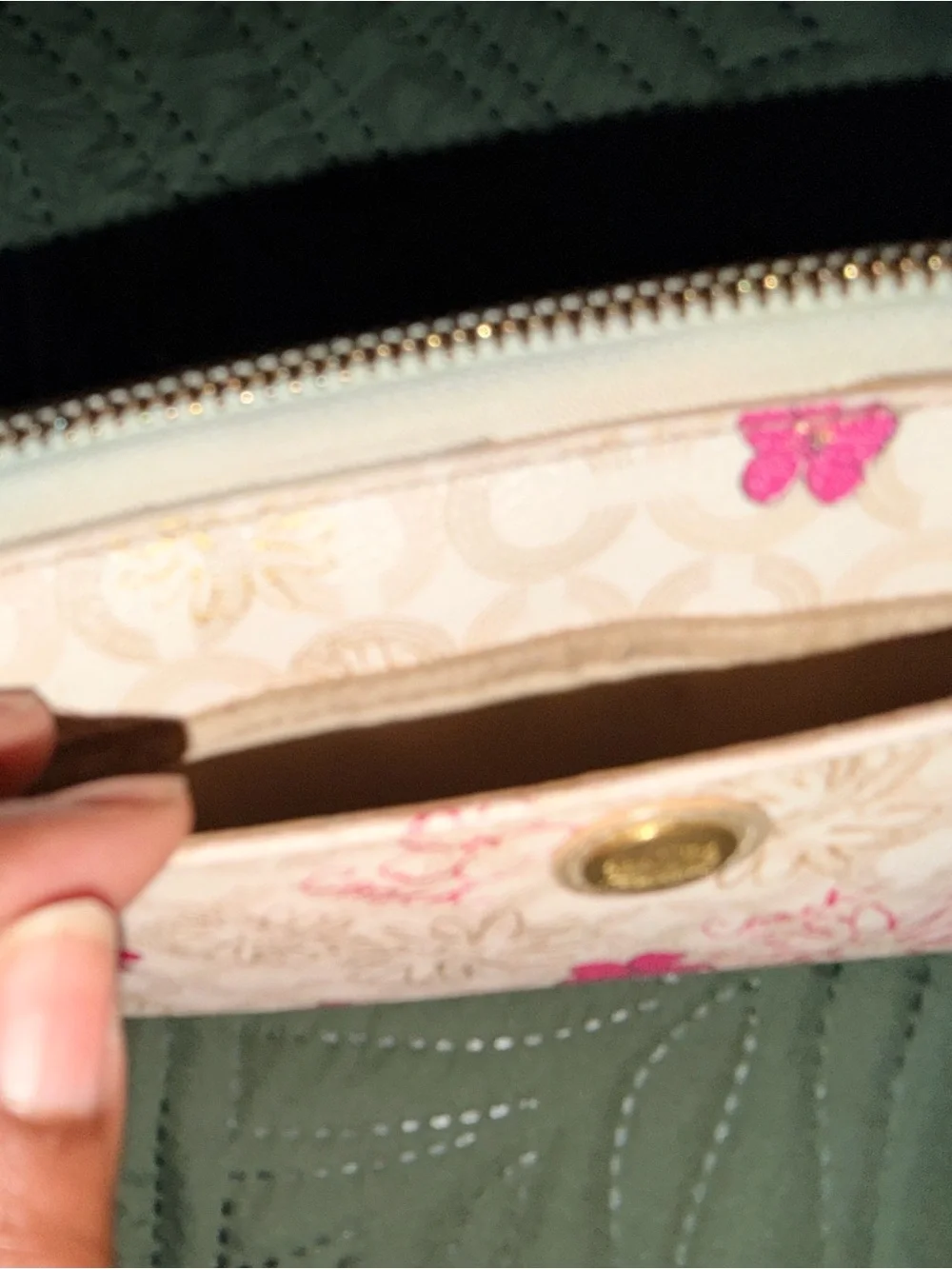 Coach floral signature