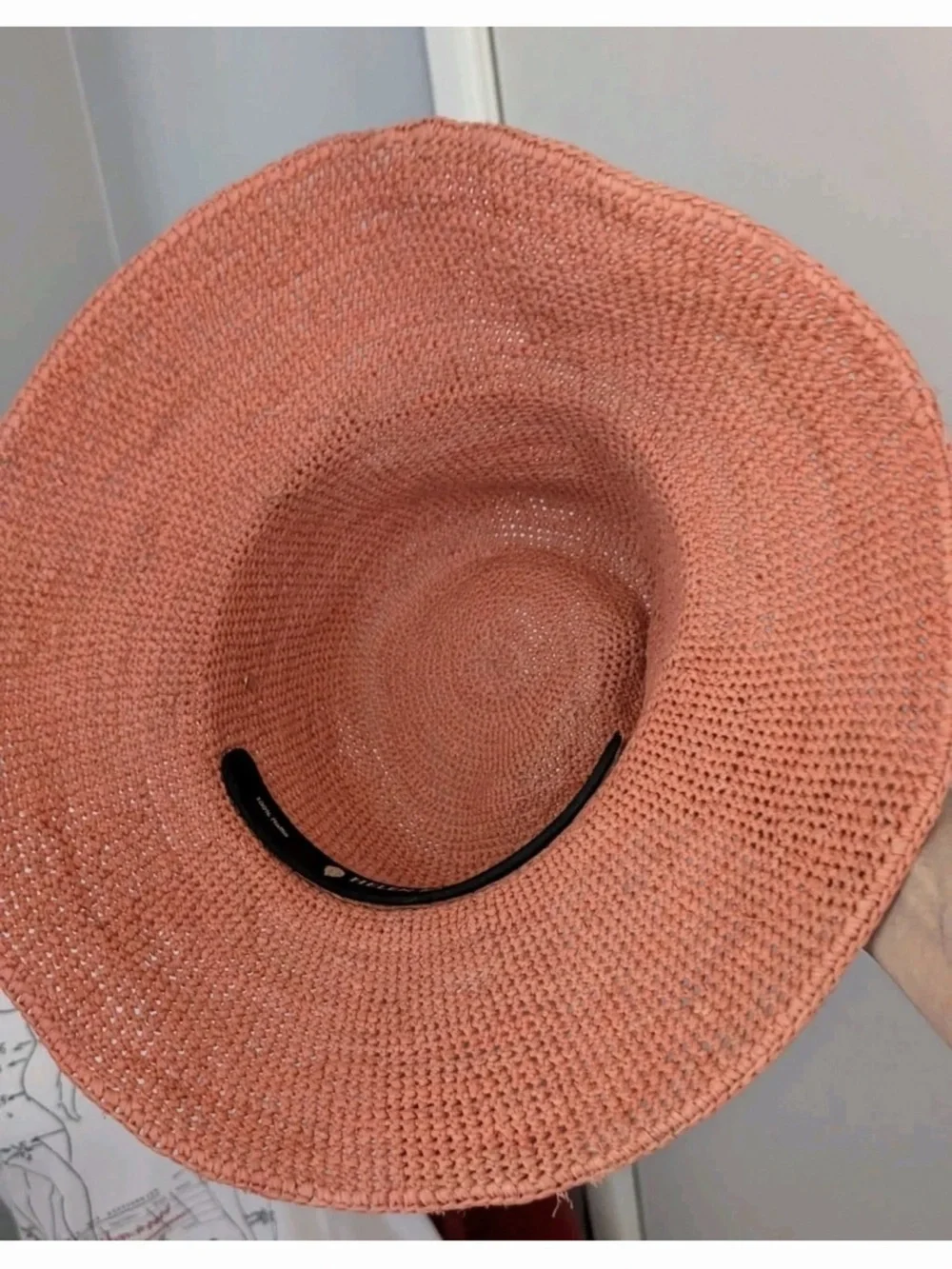 Helen Kaminski crocheted wide