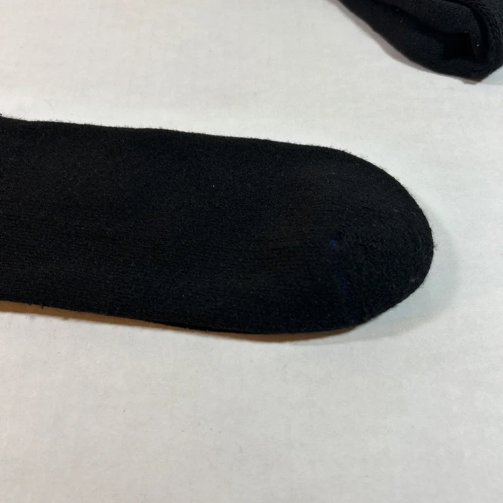 Mens 10-13 Diabetic‎ Black Socks Lot 3