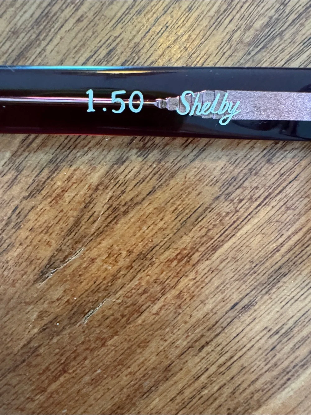 Caddis Shelby readers in Boxwine. 1.5