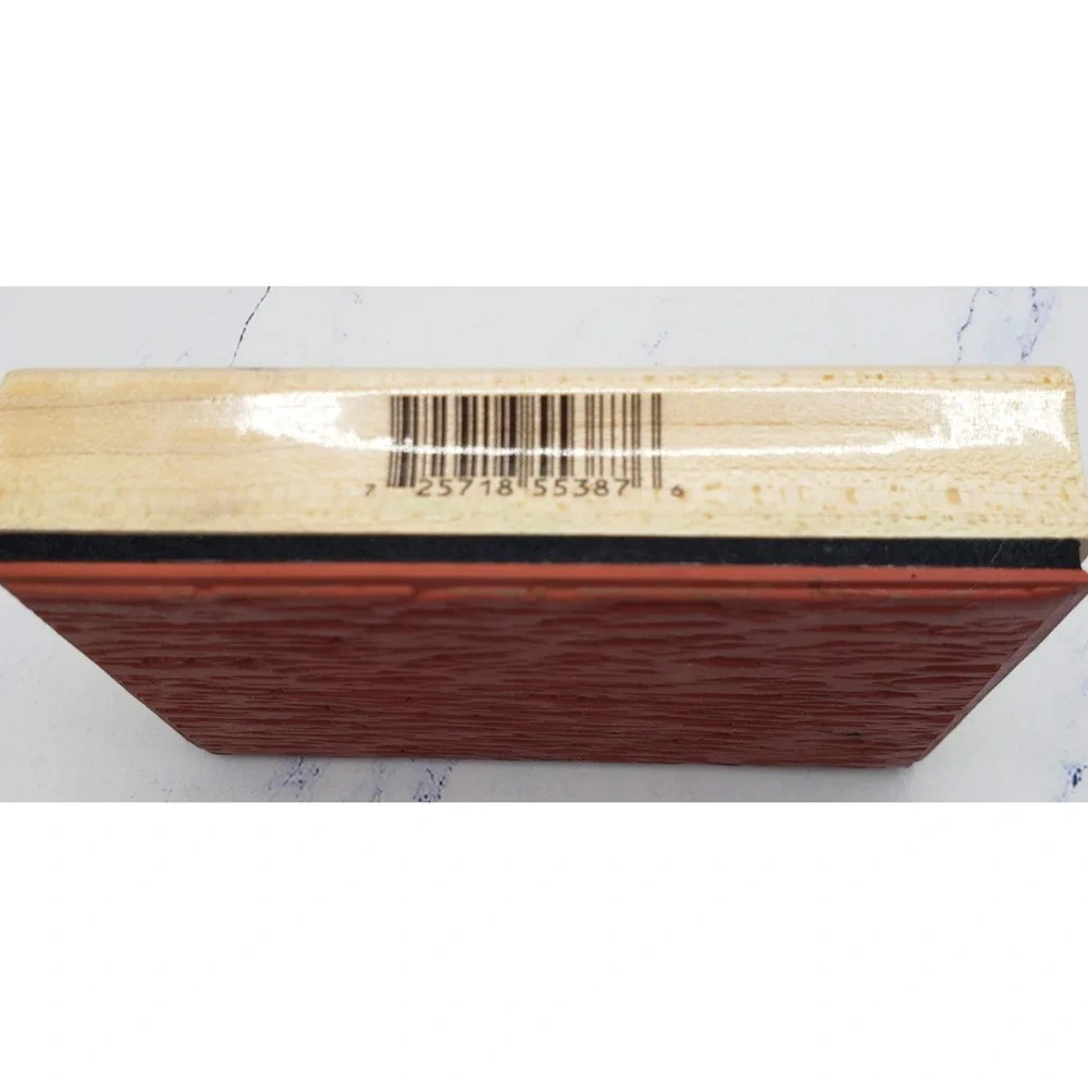 Natural Abstract Prairie Grass Inkadinkado Wood Mounted Rubber Stamp