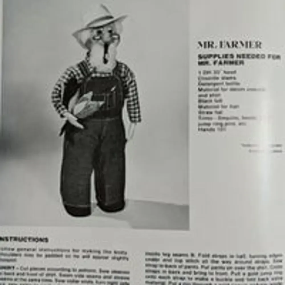 Living Dolls Pattern Book 1972