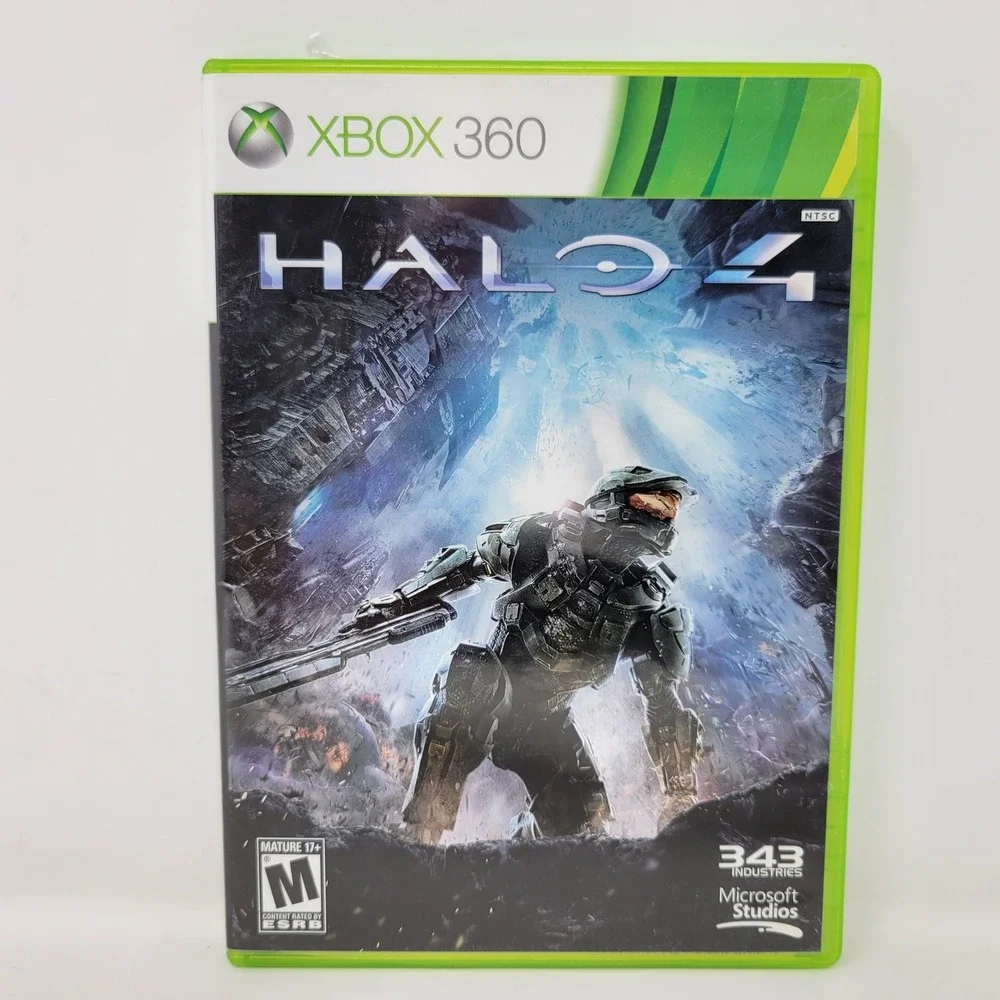 Halo 4 Xbox 360 Game Microsoft 343 Industries 2012 NTSC 2-Disc‎ Set CIB