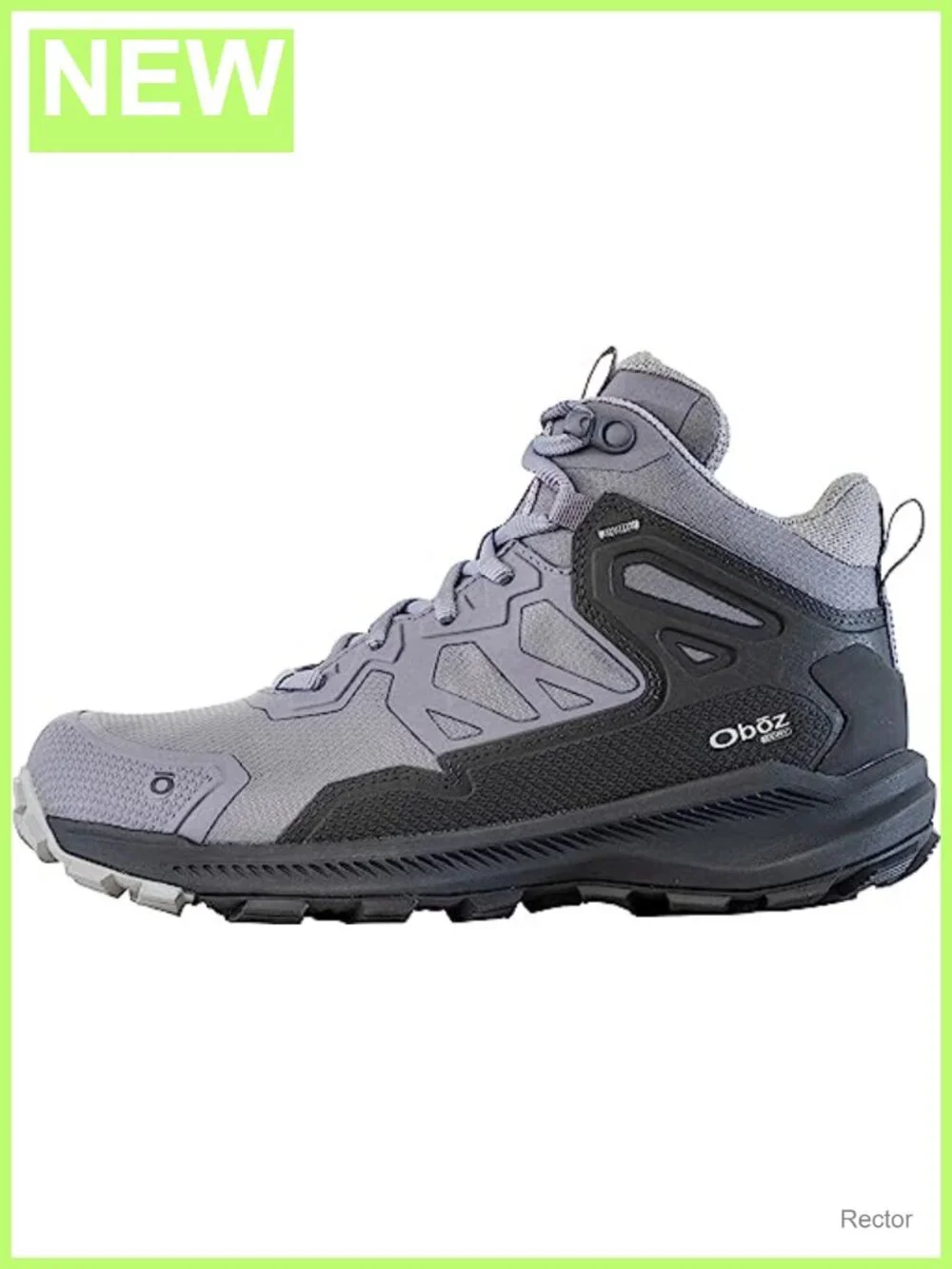 Waterproof Hiking Boots Mid Top Lace Up Breathable Mesh