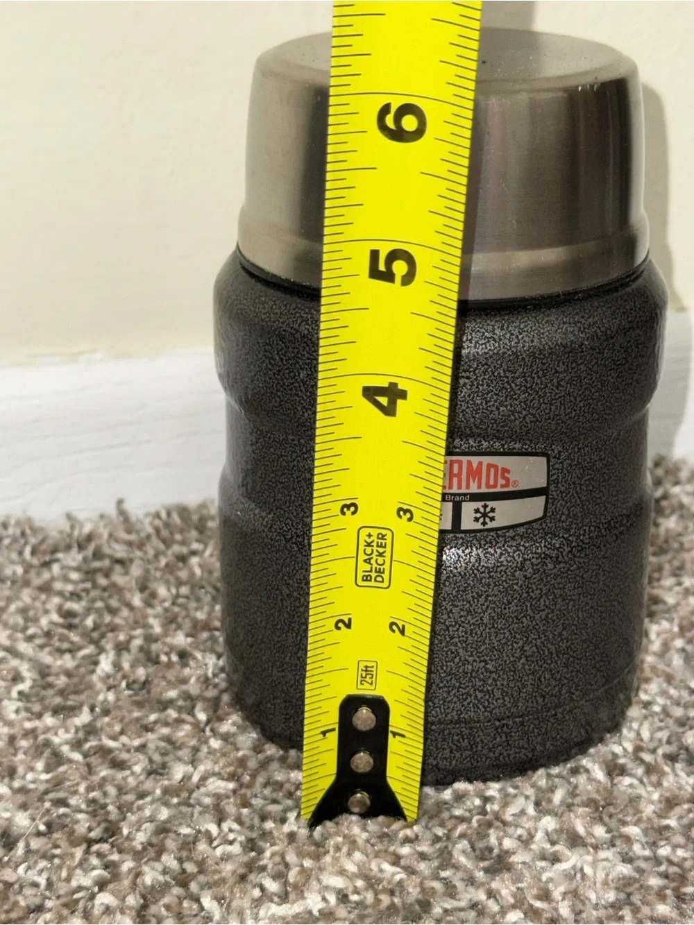 Thermos small dark