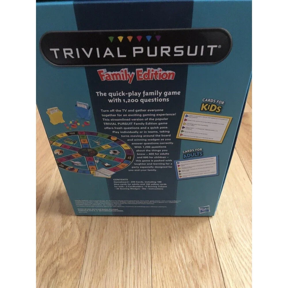 Hasbro trivial pursuit