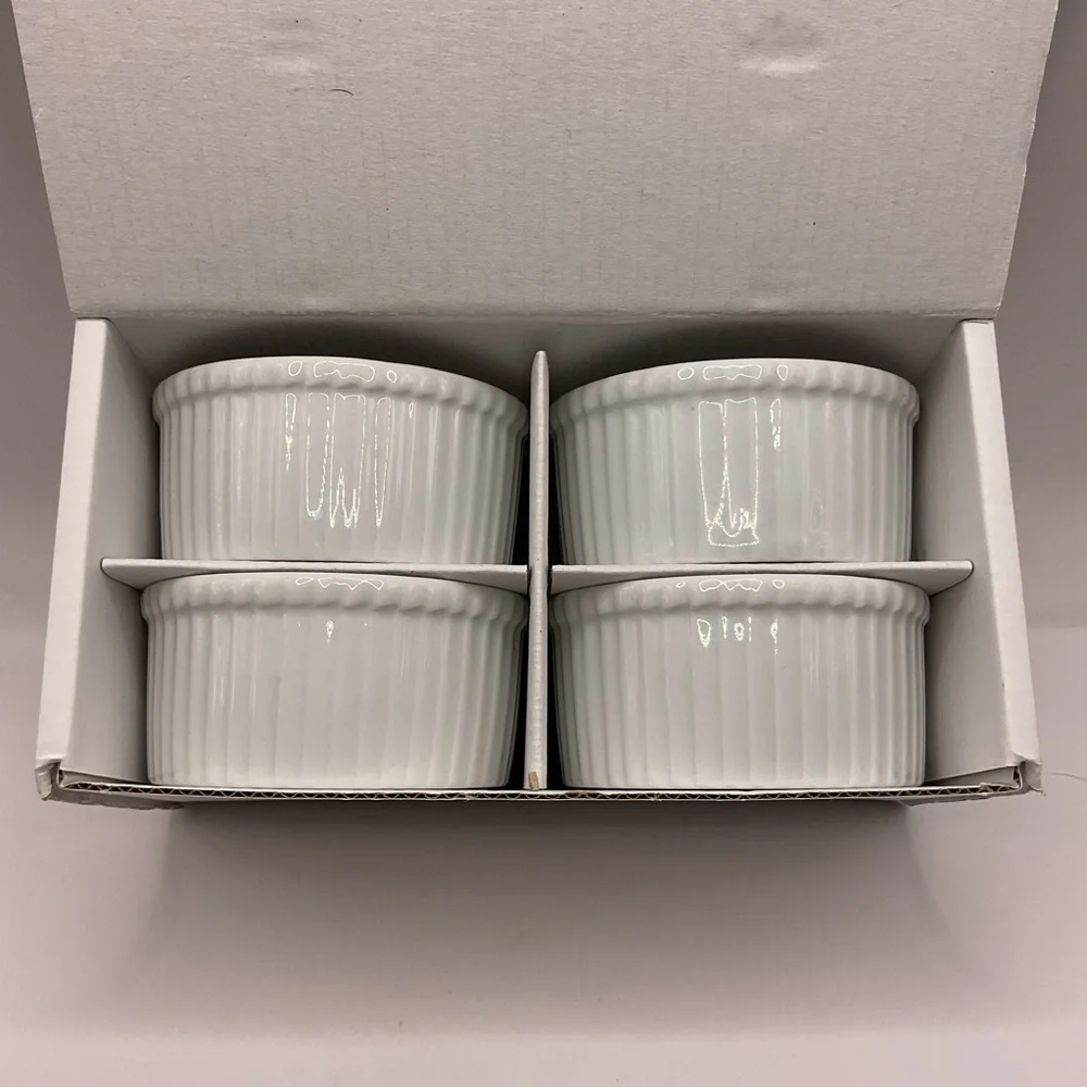 ramekins set white
