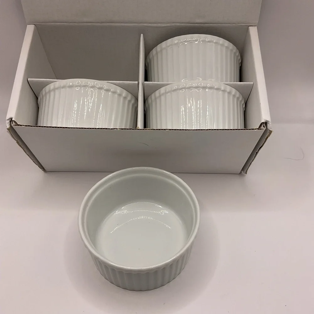 ramekins set white
