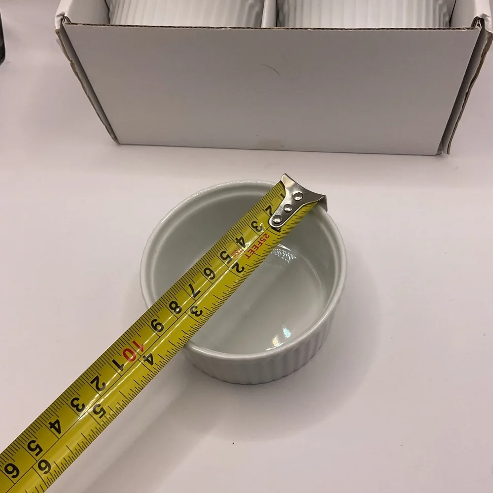 ramekins set white
