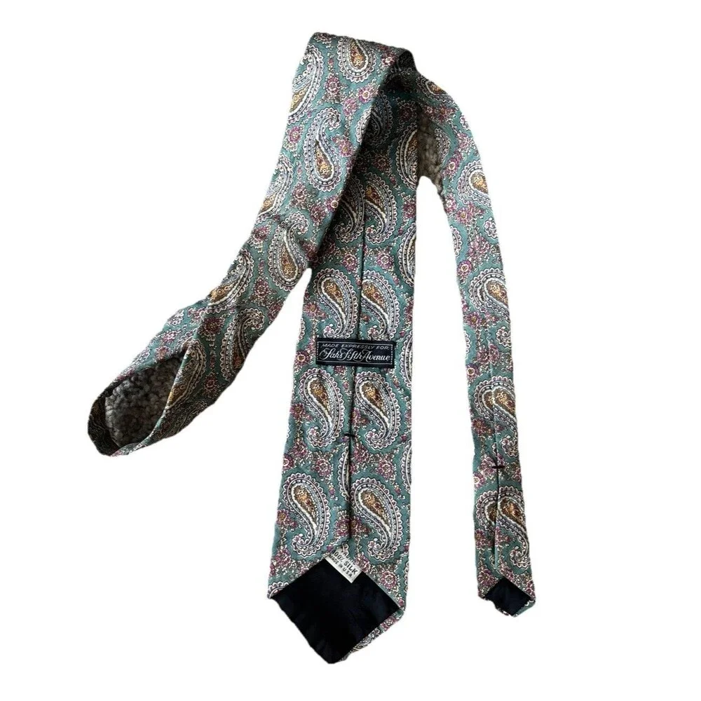Saks Fifth Avenue handsome silk
