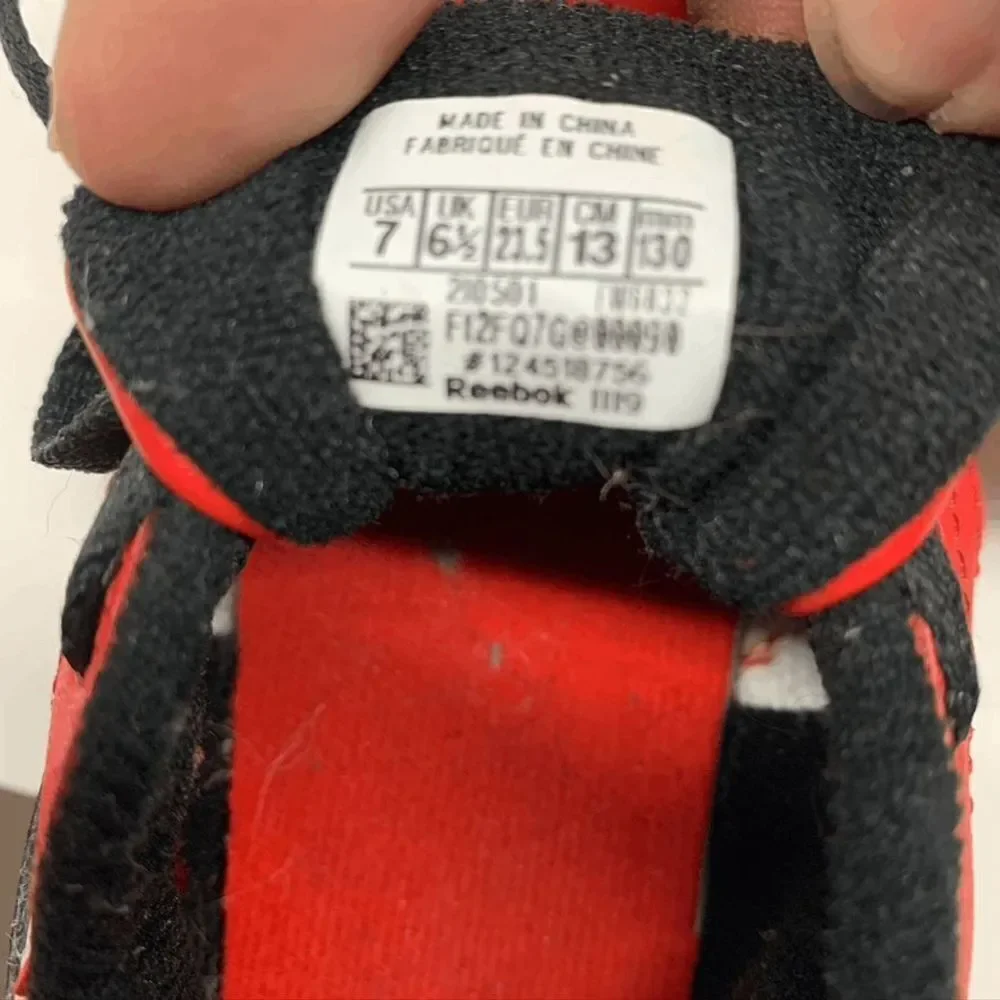 Reebok toddler size