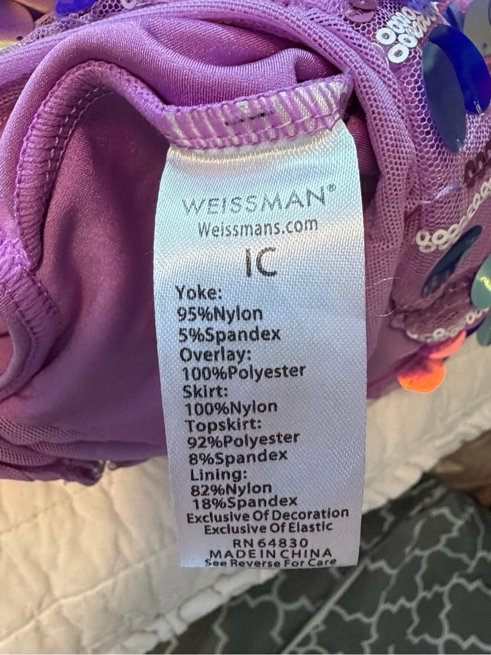 Weissman sparkling lavender