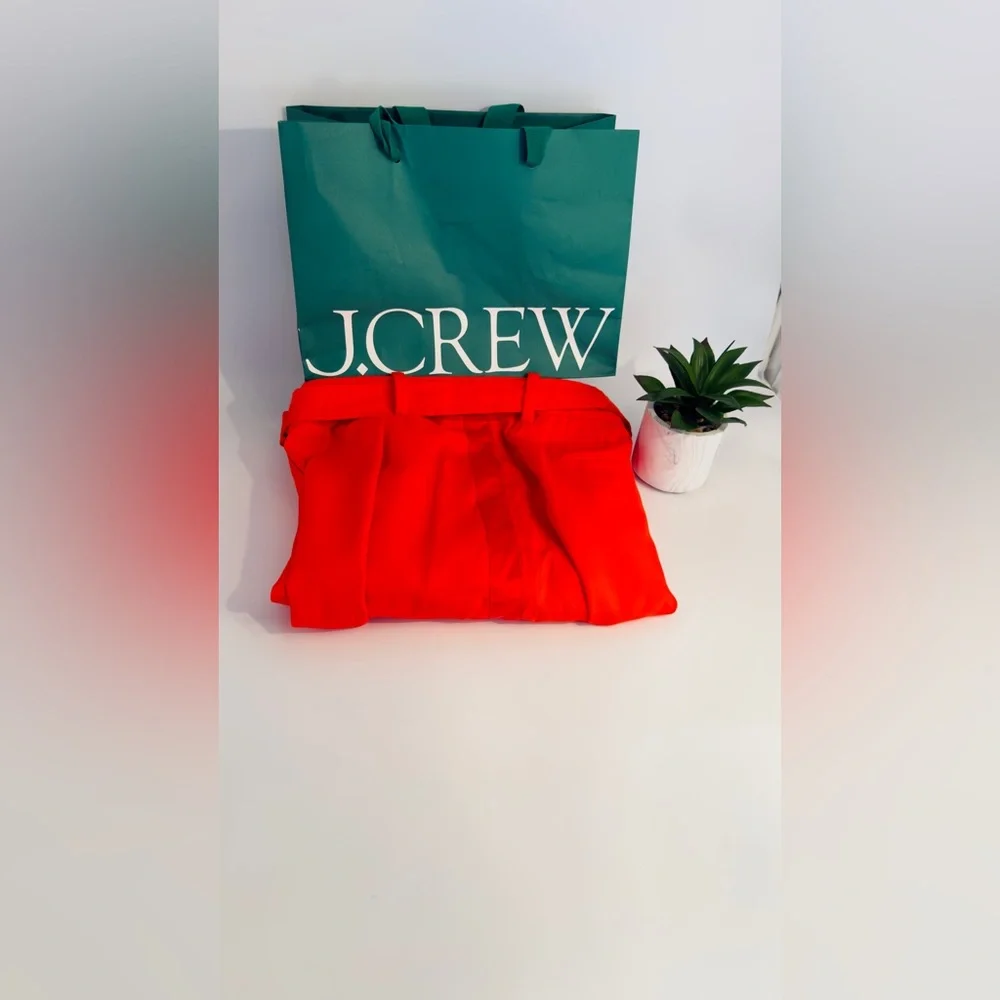 J. Crew bright orange