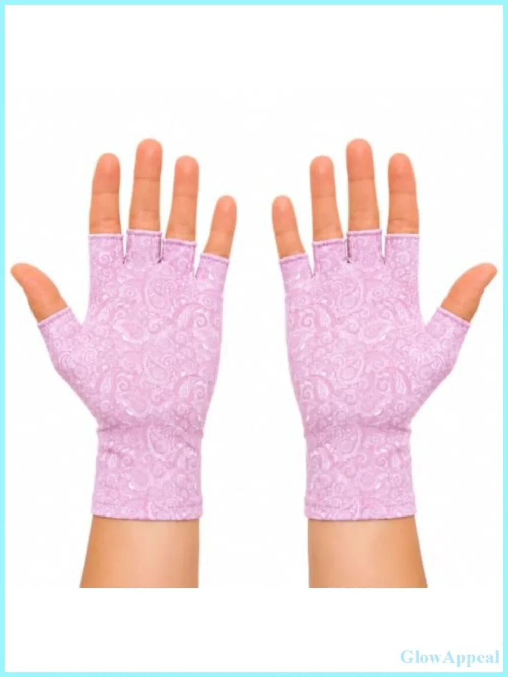 Fingerless Compression Gloves - UV Sun Protection, Driving, Typing