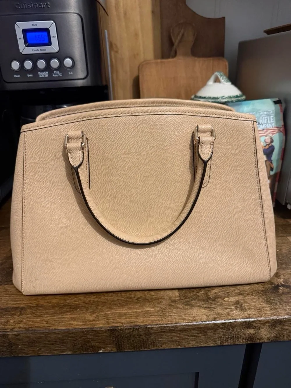 Coach structured pebble