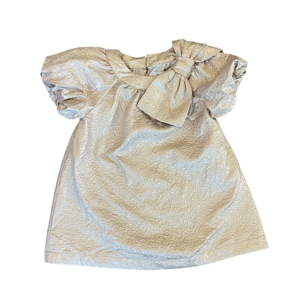 Zara shimmering gold
