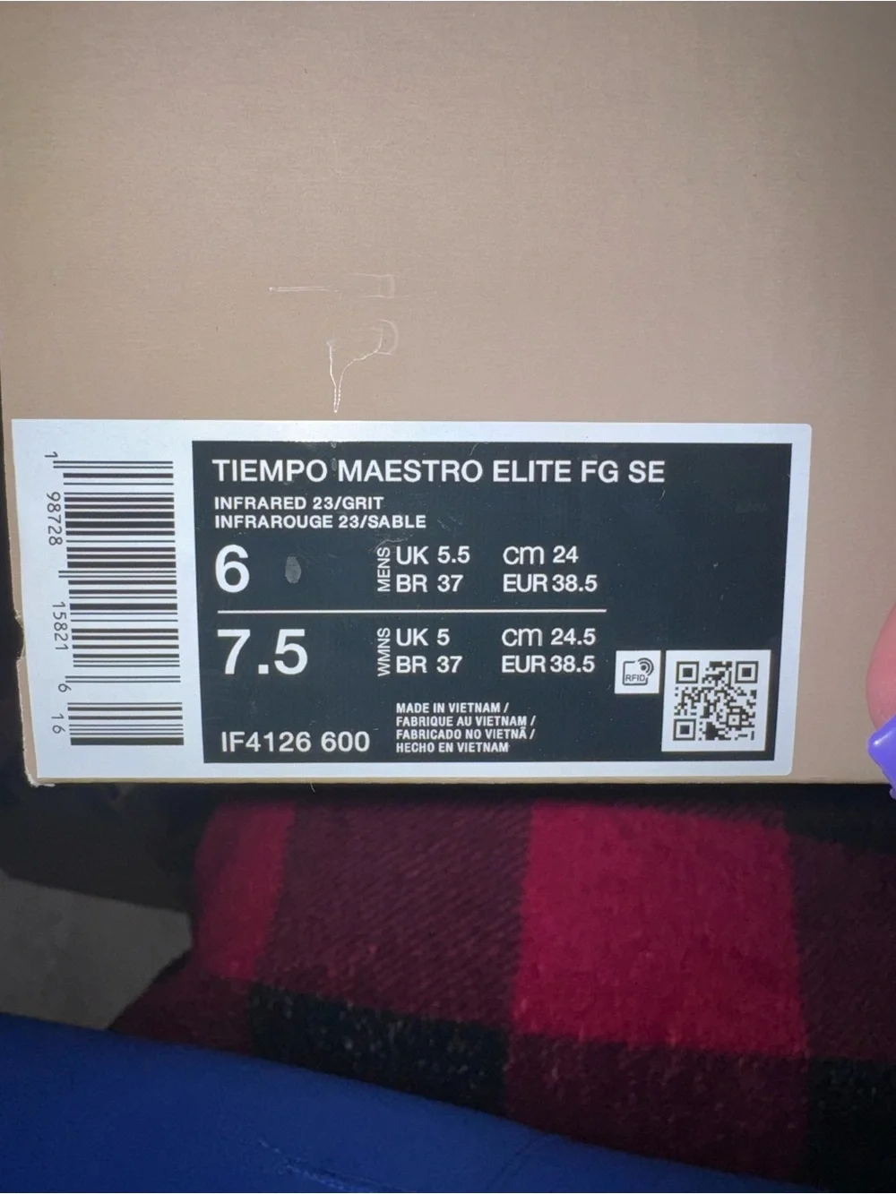 Jordan Tiempo Maestro Elite SE FG Cleats