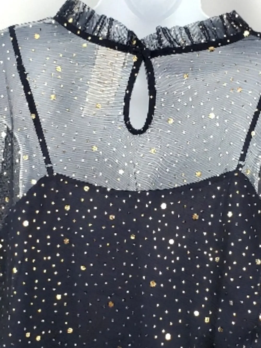 J. Crew shimmer tulle