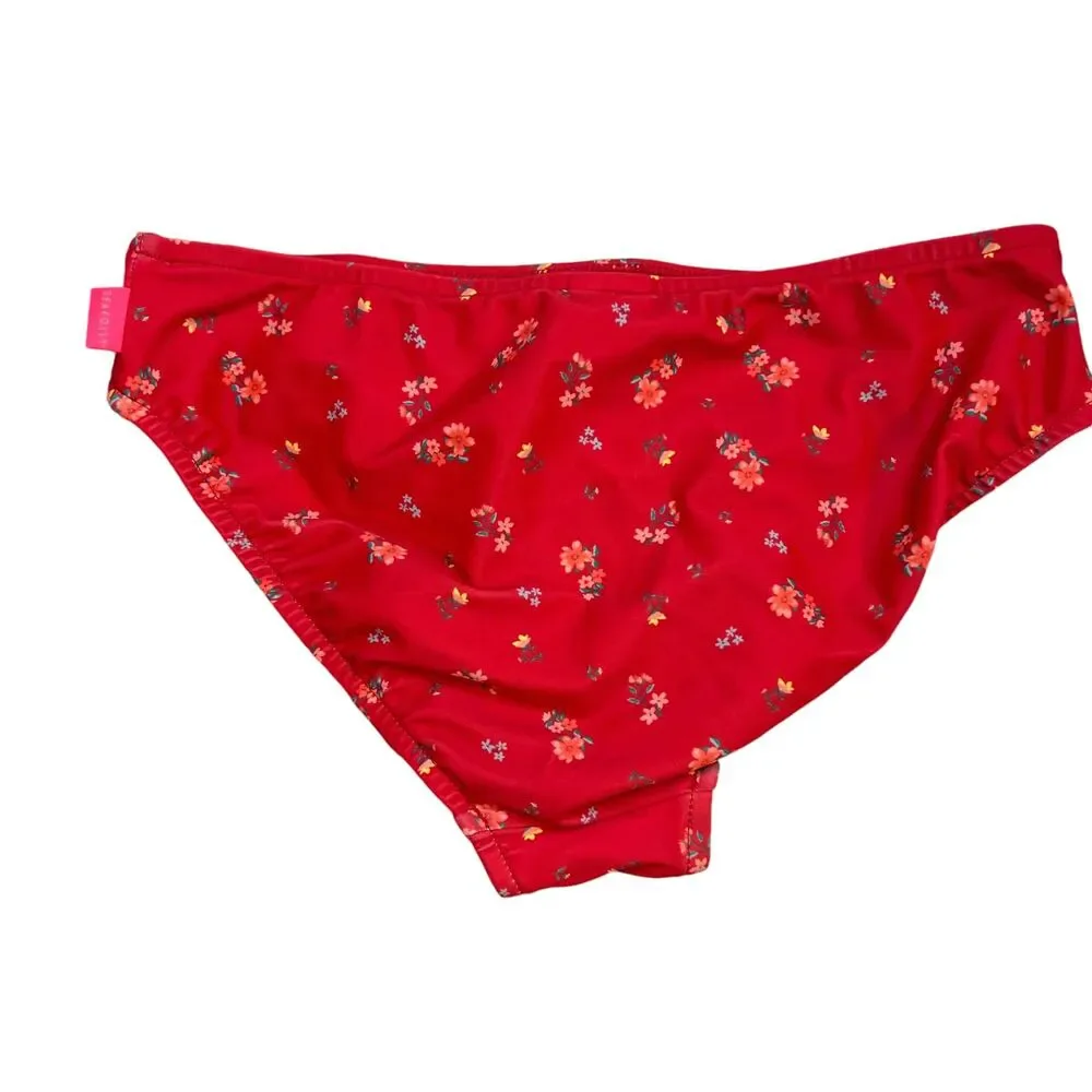 Seafolly red floral