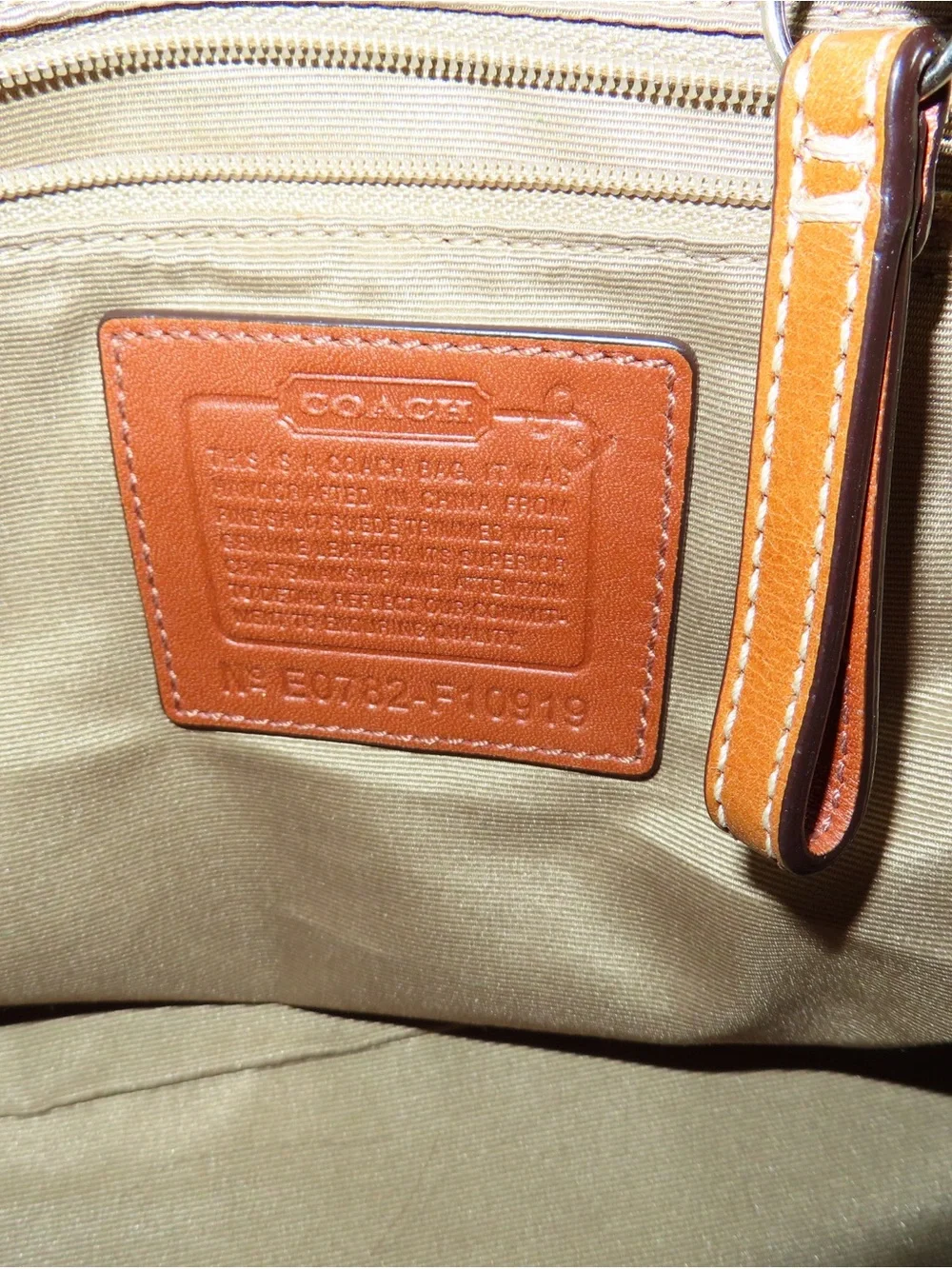 Coach shoulder bag