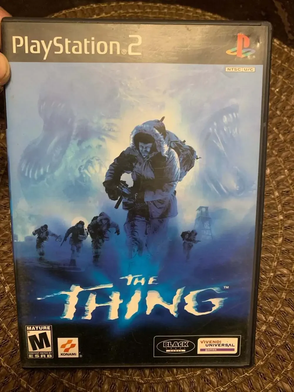 The Thing PlayStation 2 Video Game Complete with Manual