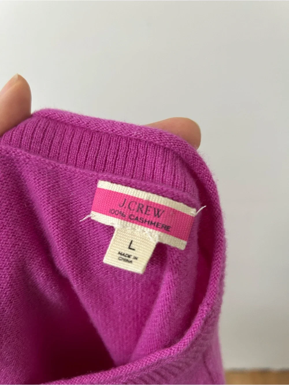 J. Crew soft knit
