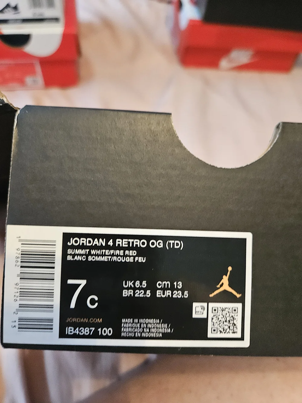 Jordan toddler 7c